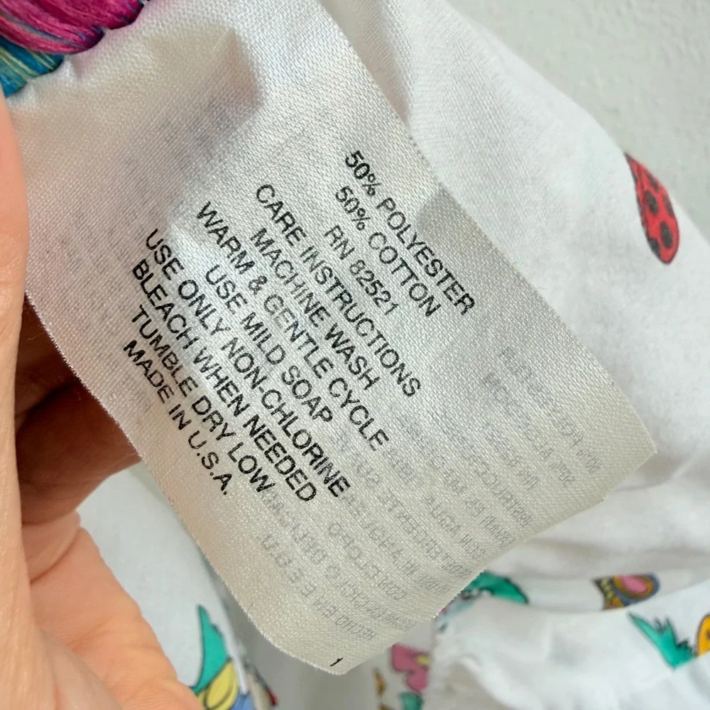 Vtg Disney Babies Crib Sheet Mickey Minnie Pluto Fitted Bedding Made in USA